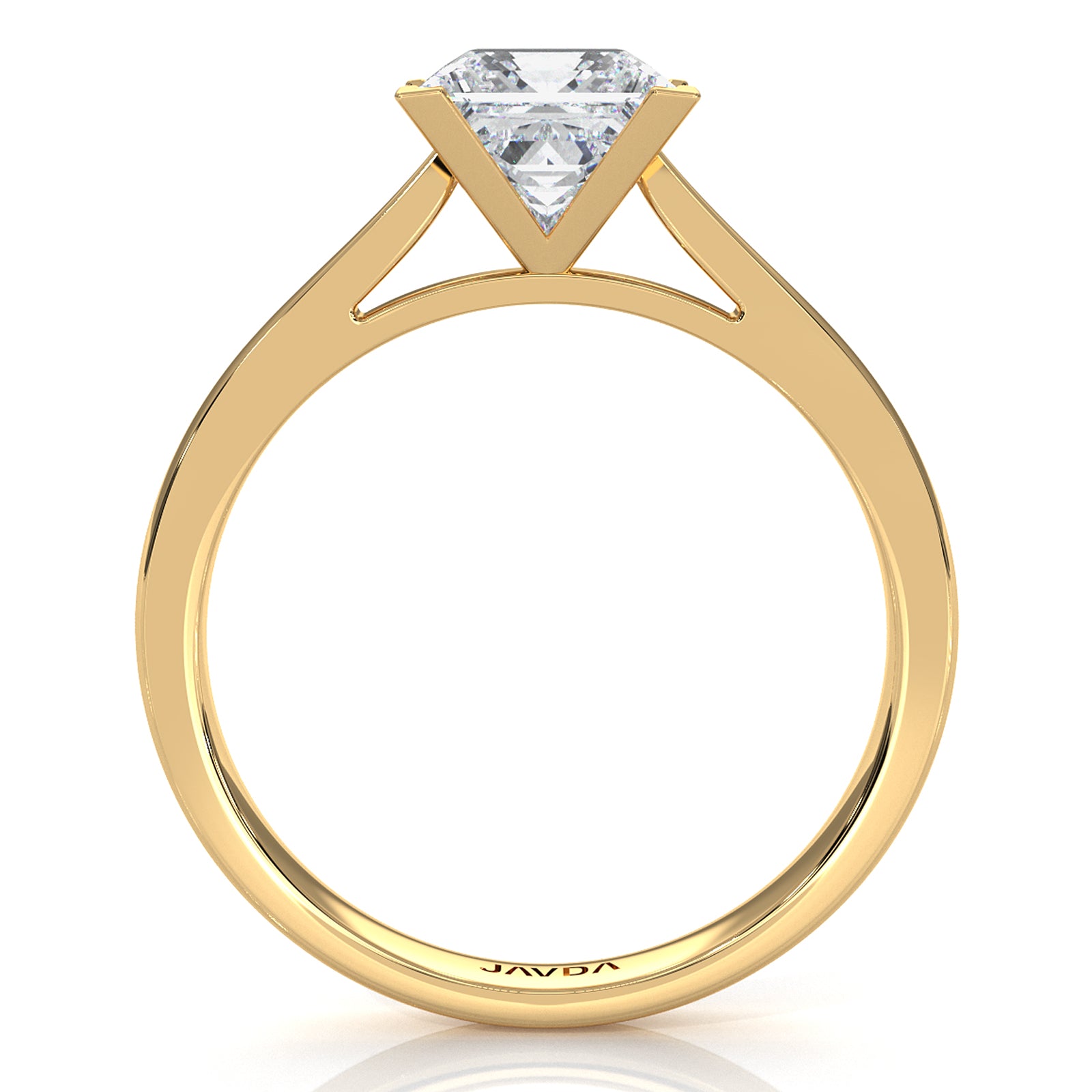 4.5g Princess Prong Setting Lab Grown Diamond Engagement Solitaire Ring IGI Certified 1.00 Ctw.